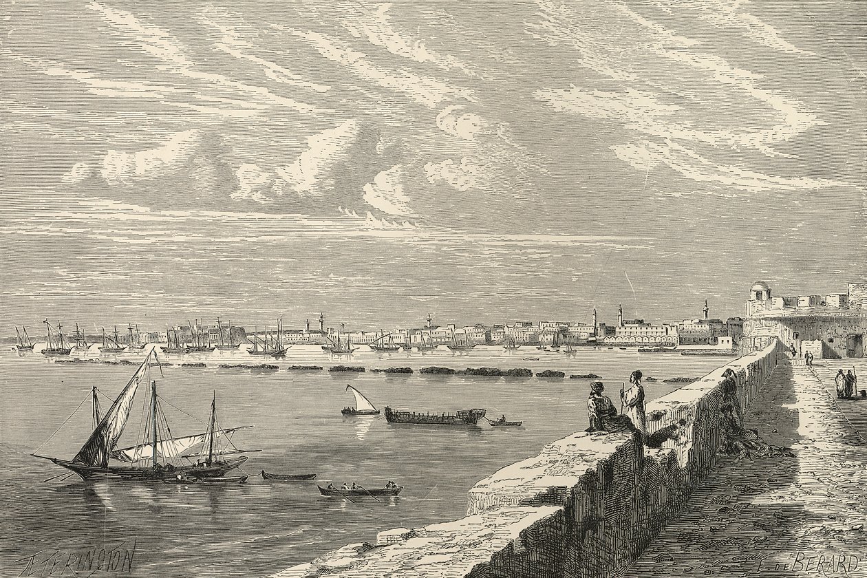 Trablus manzarası by English School