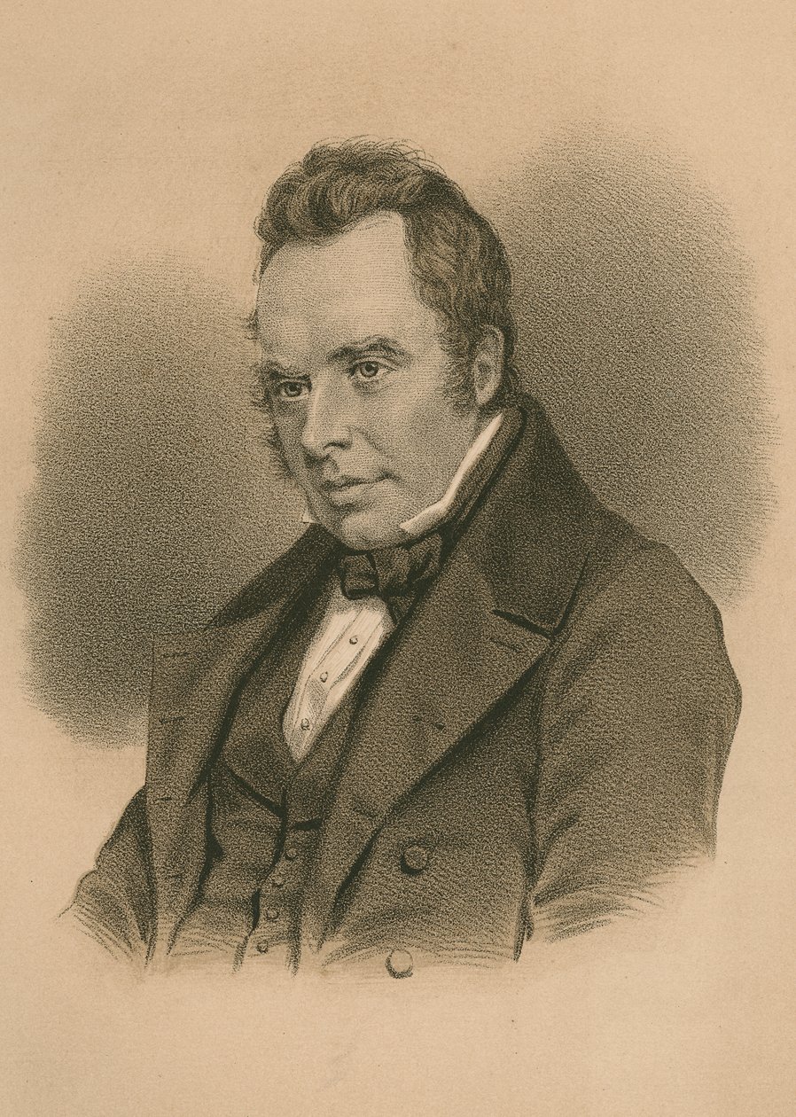 William Carleton (1794-1869) by English School