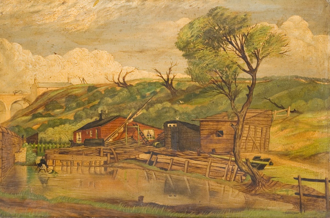 Gölet ile Peyzaj by English School English School