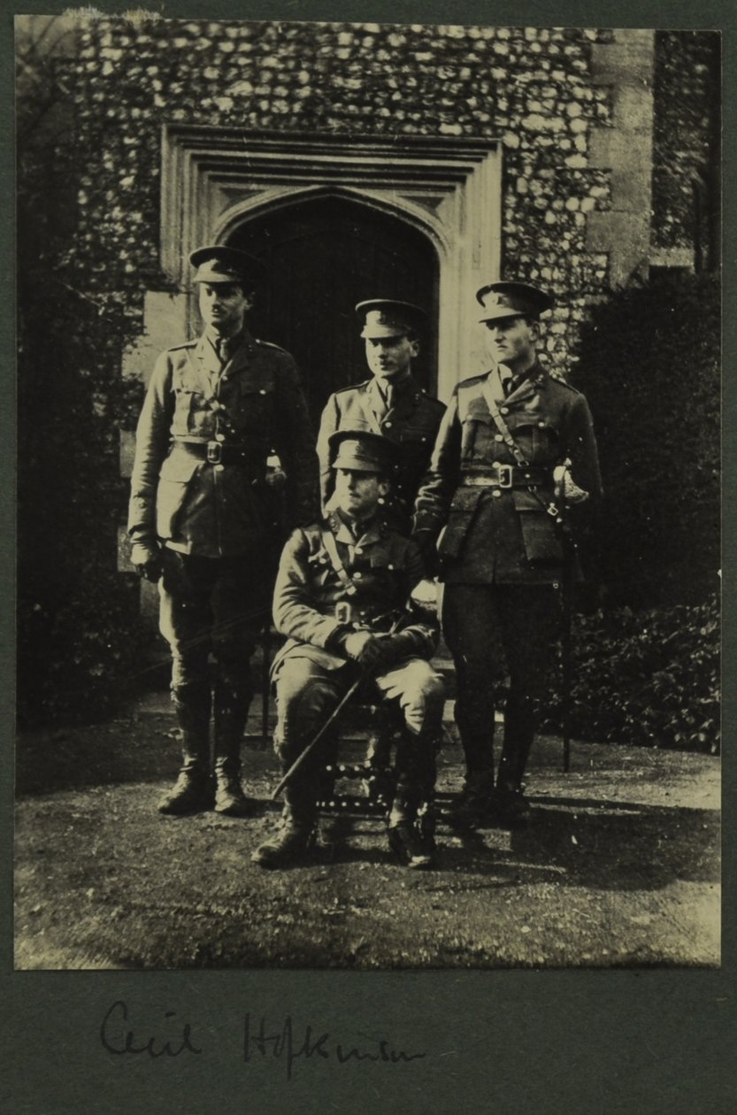 Cecil Hopkinson, 1914-15 by English Photographer
