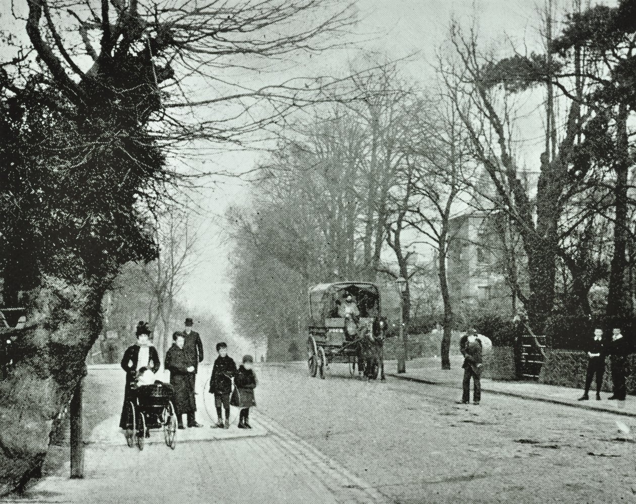 Crouch End Tepesi, Crouch End, 1894 by English Photographer