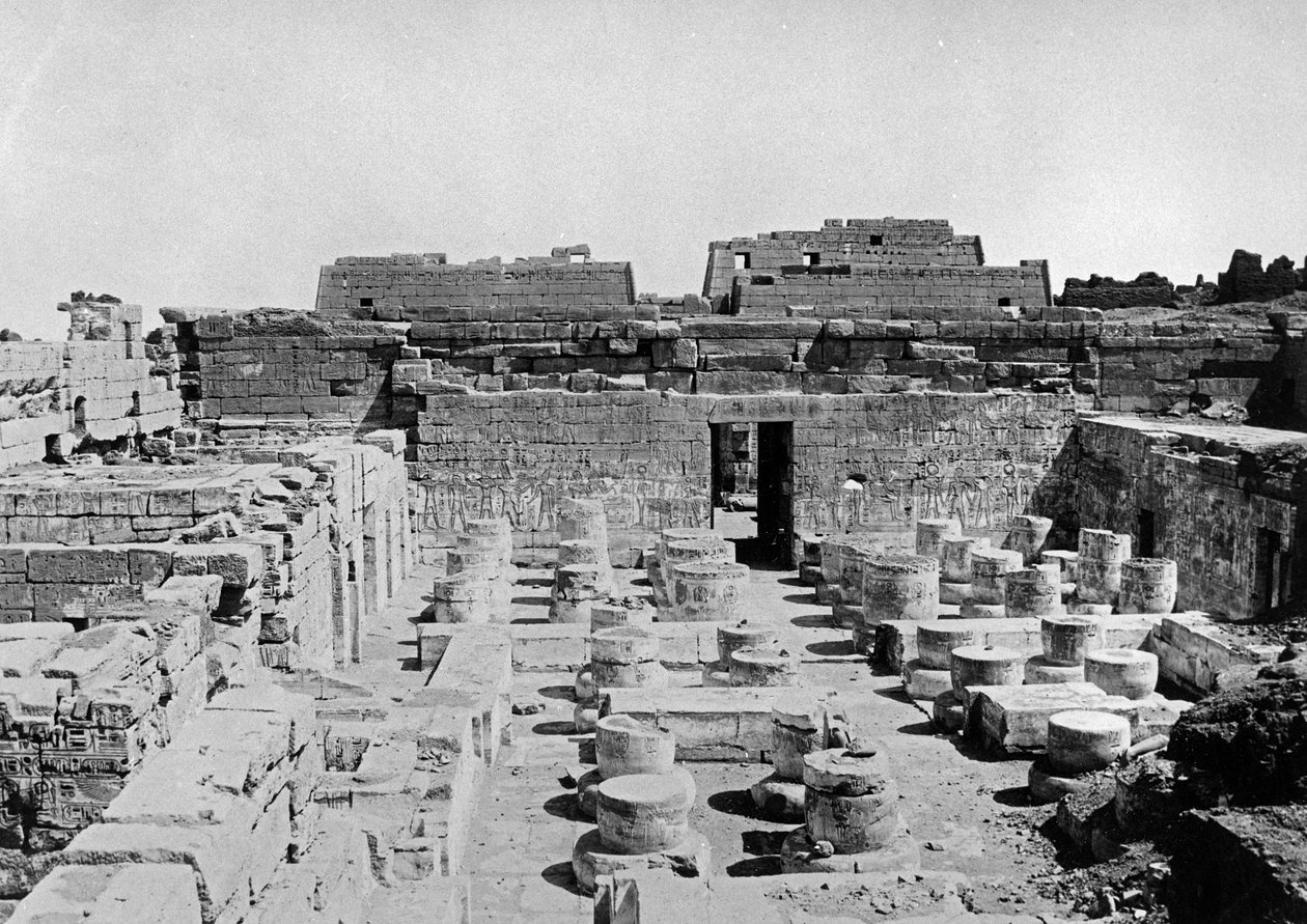 Sütunlar Salonu, 1906 by English Photographer