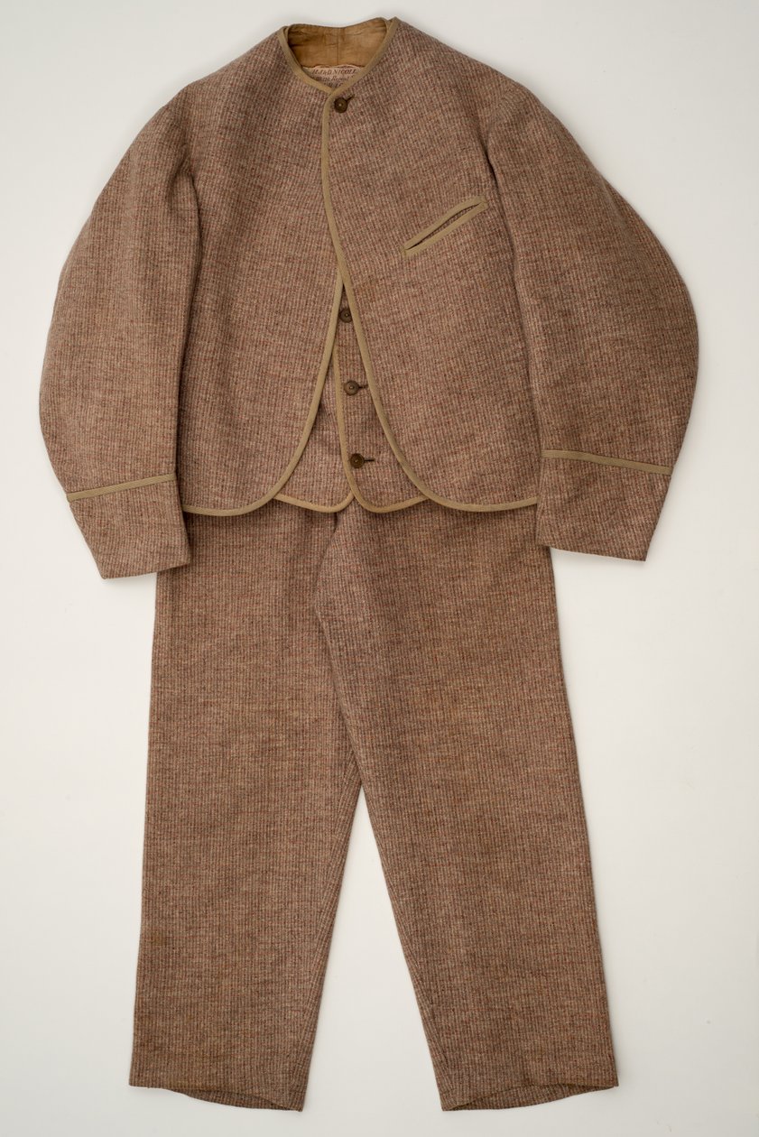 Boys Suit, c.1880 (dokuma yün) by English School