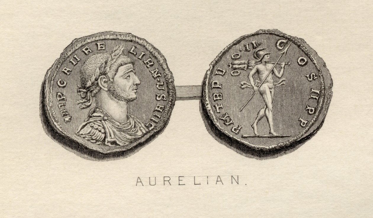 Aurelian Döneminden Sikke by English School