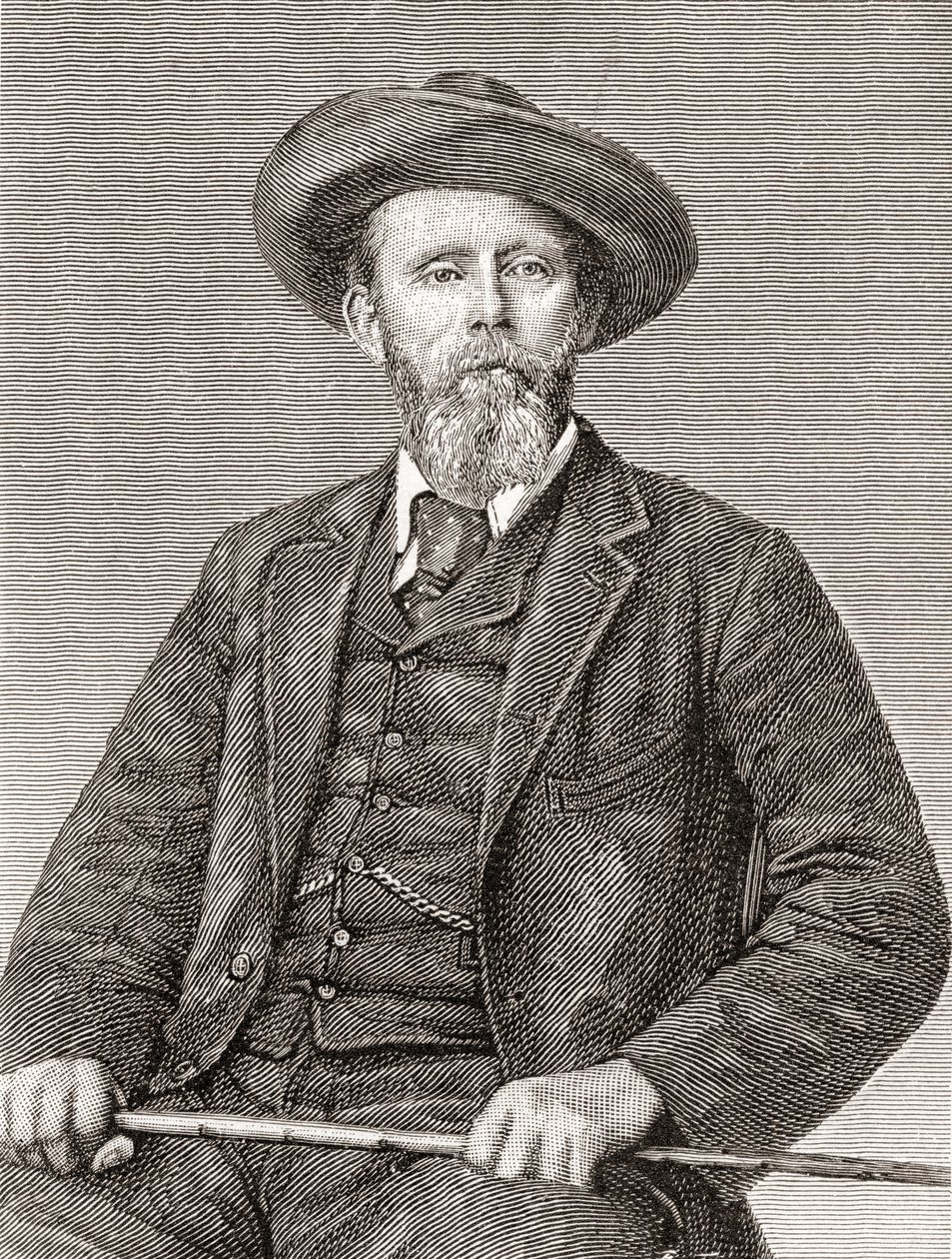 Frederick Courteney Selous by English School