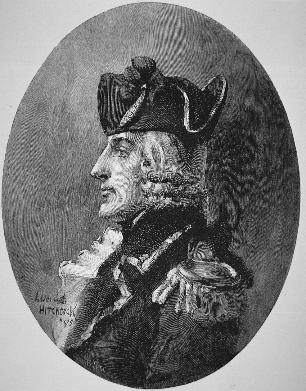 Genel Braddock (gravür) by English School