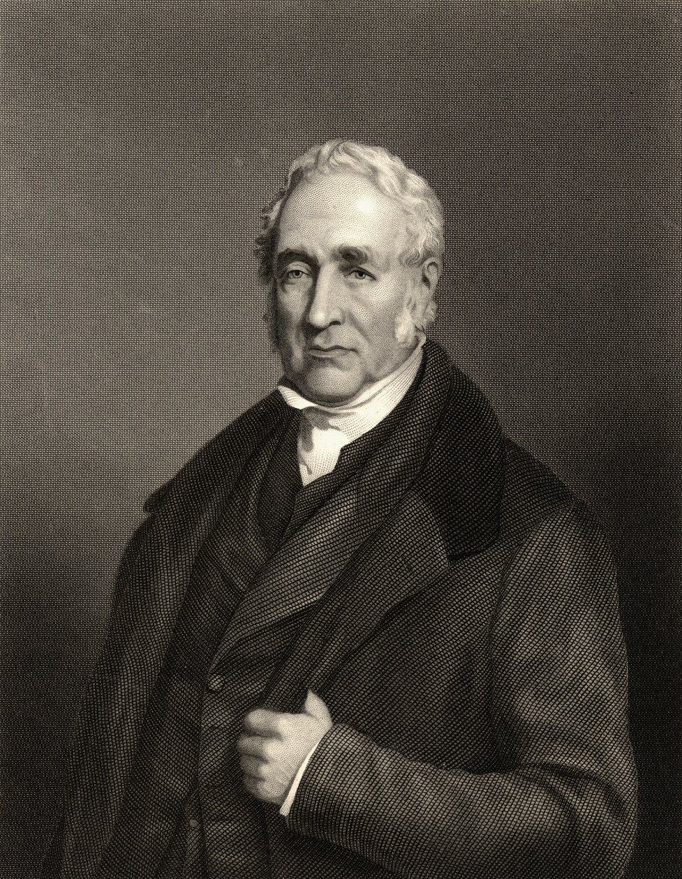 George Stephenson (1781-1848) by English School