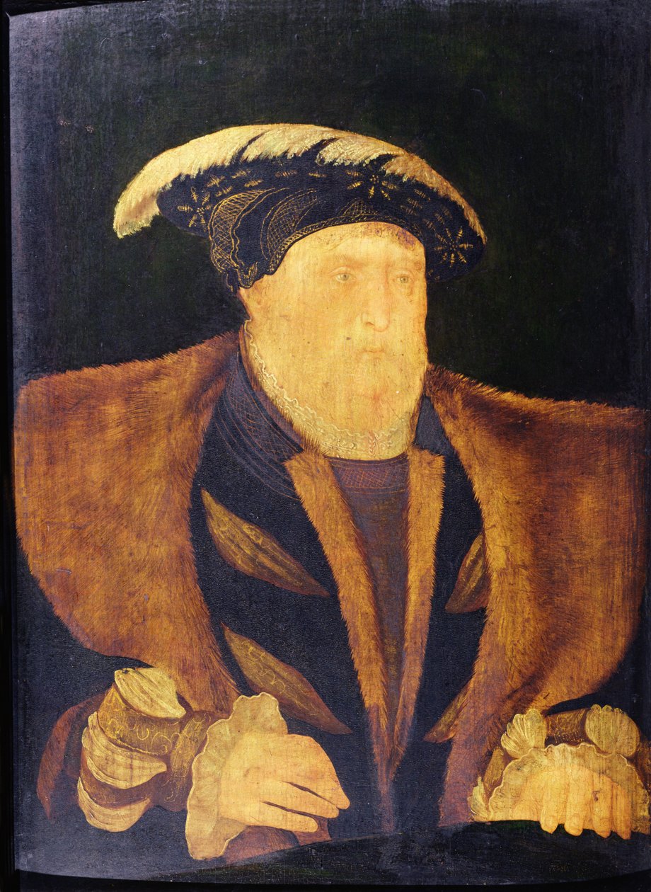 Henry VIII (1491-1547) (panelde yağ) by English School