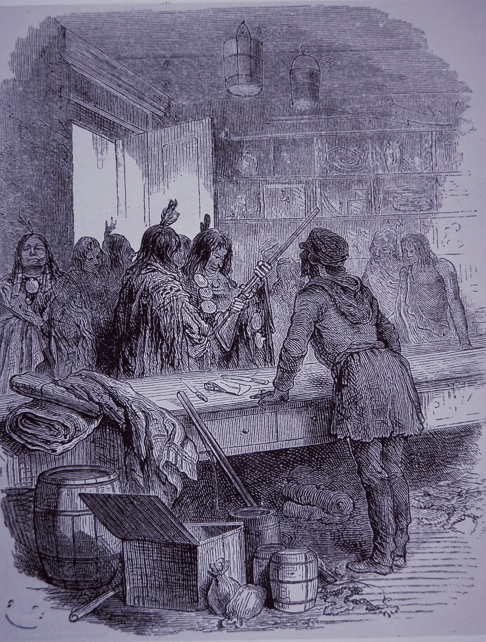 1845 yılında Hudson