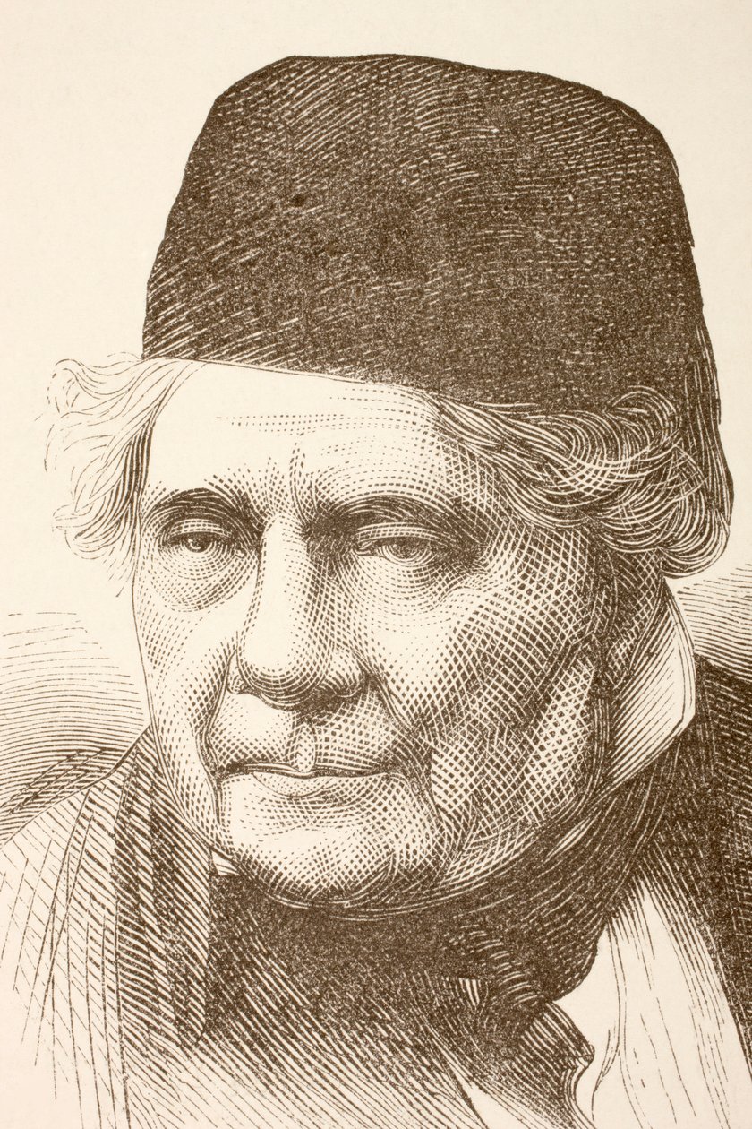 Jacques Babinet (litho) by English School