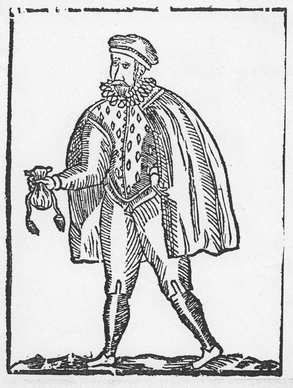 John Selman, keski (tahta baskı) by English School