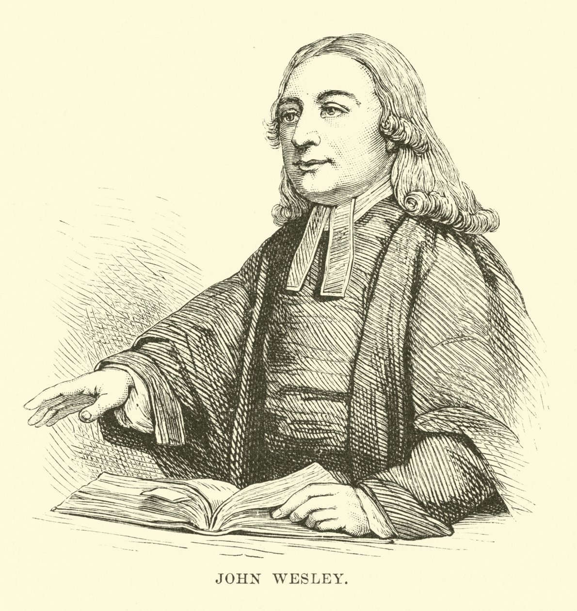 John Wesley by English School