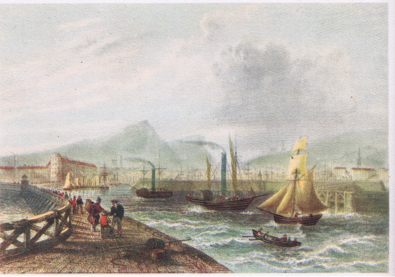 Leith Limanı 1842 by English School