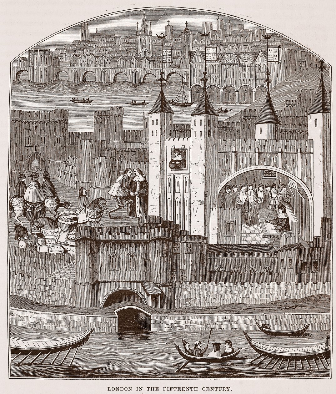 On beşinci yüzyılda Londra by English School