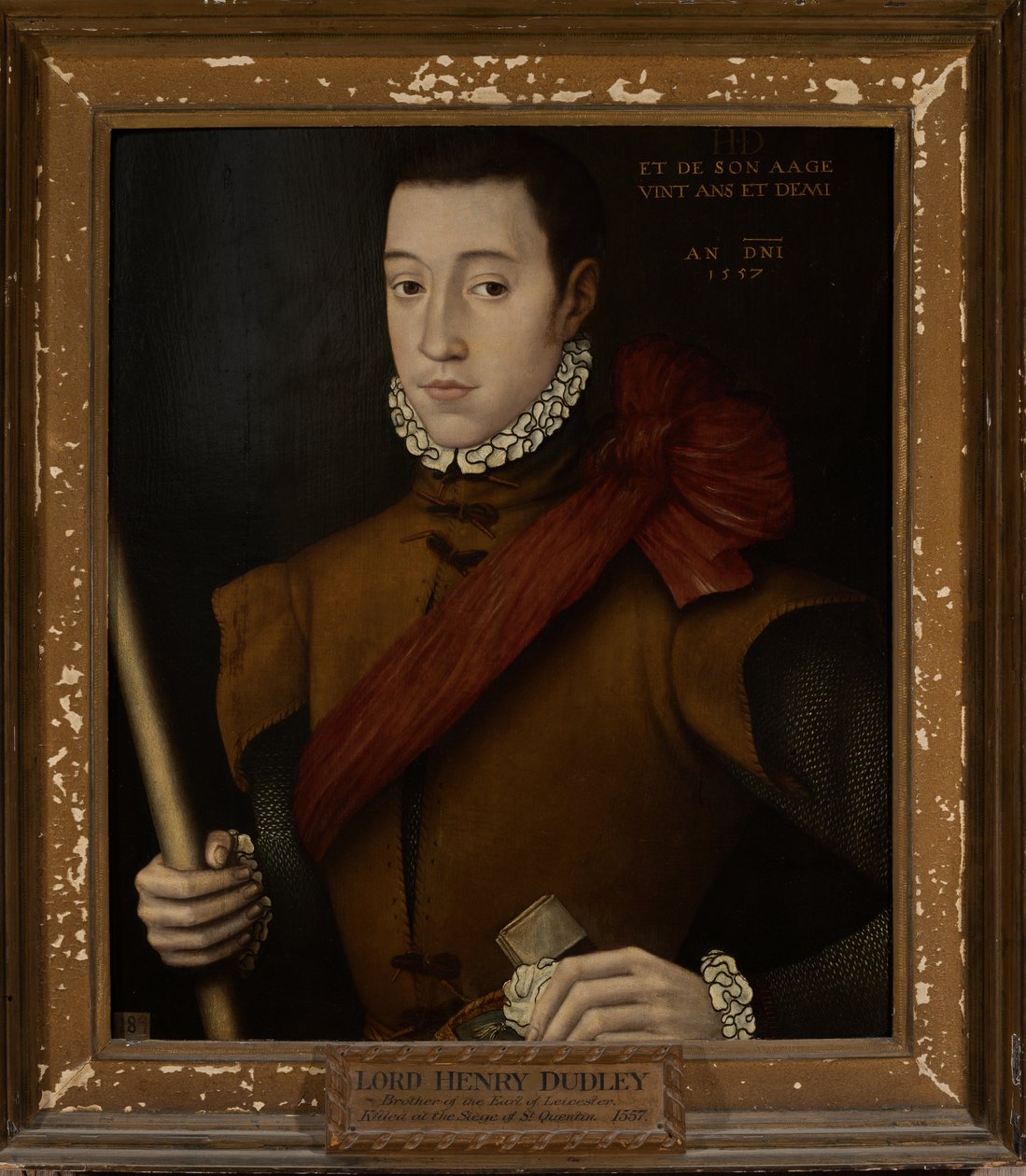 Lord Henry Dudley (1531-1557) by English School