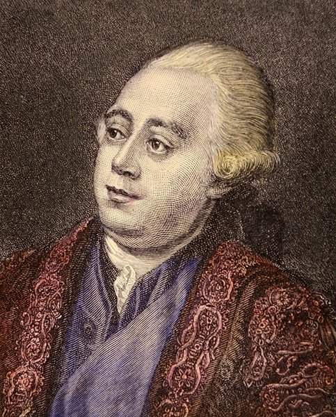 Lord North (renkli taş) by English School