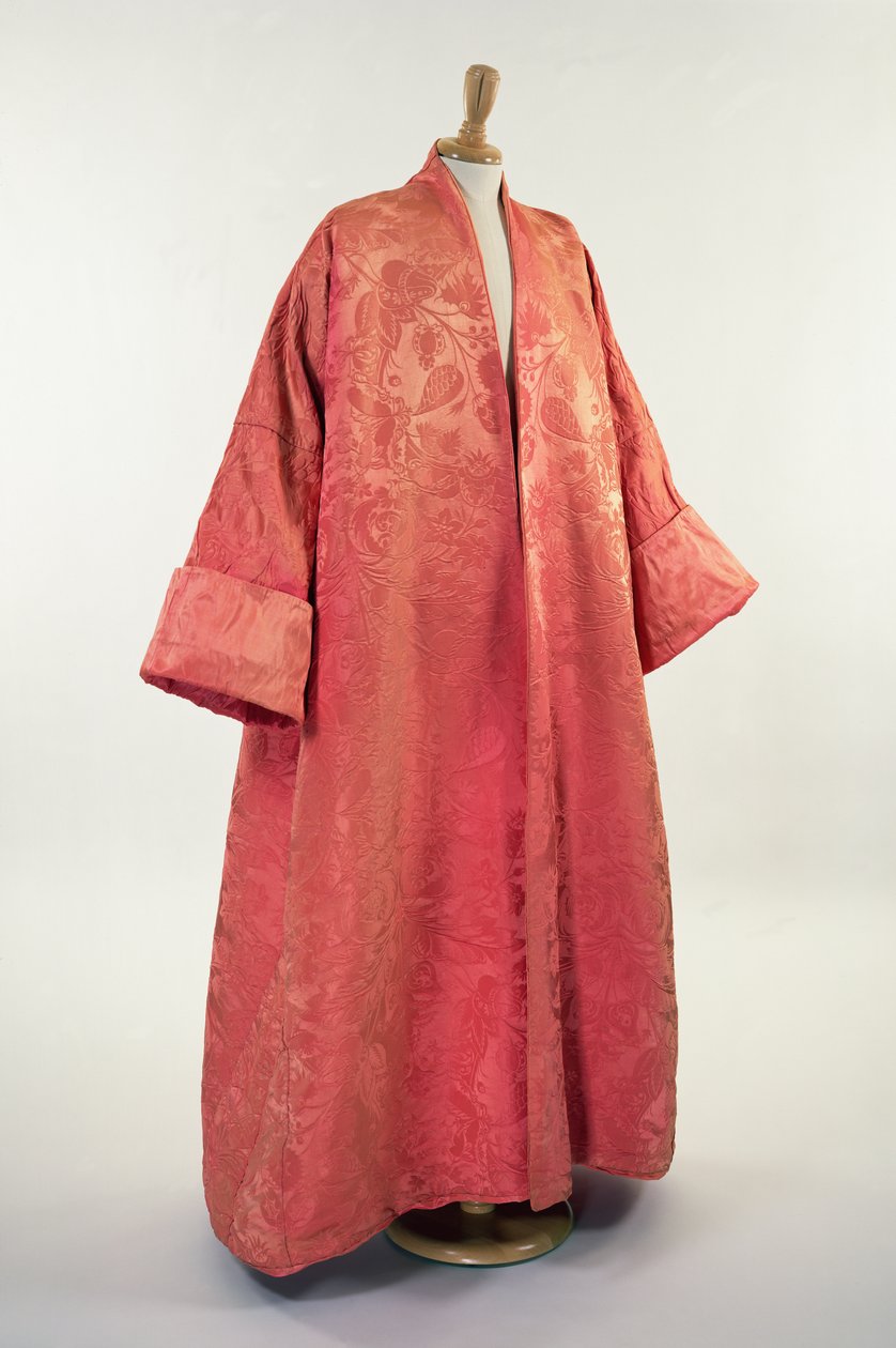 Erkek geceliği, 1715 (ipek şam) by English School