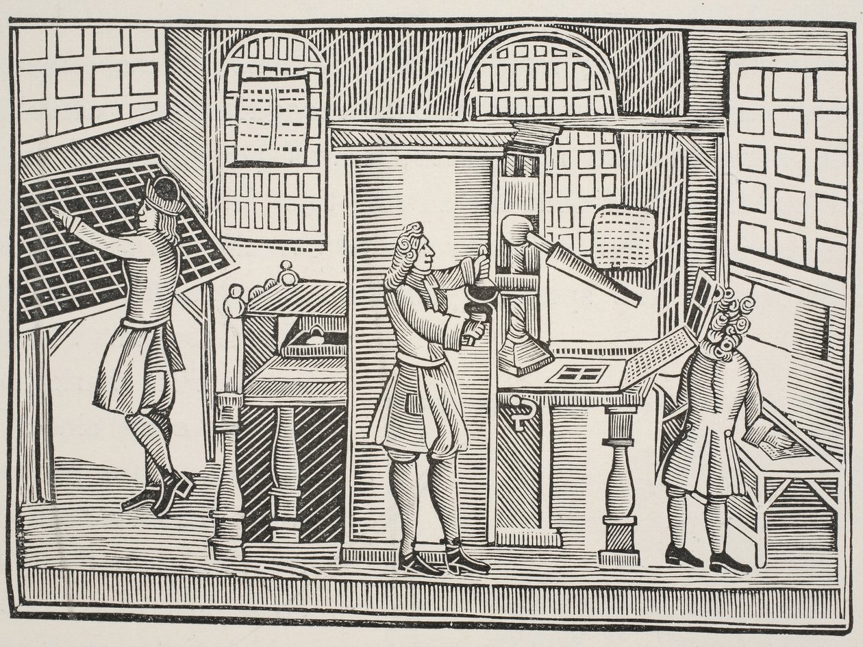 Matbaa, c.1710 by English School