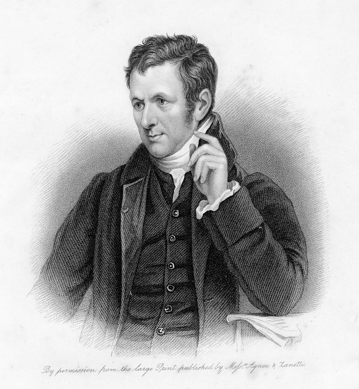Sir Humphrey Davy, Samuel Freeman tarafından oyulmuş by English School