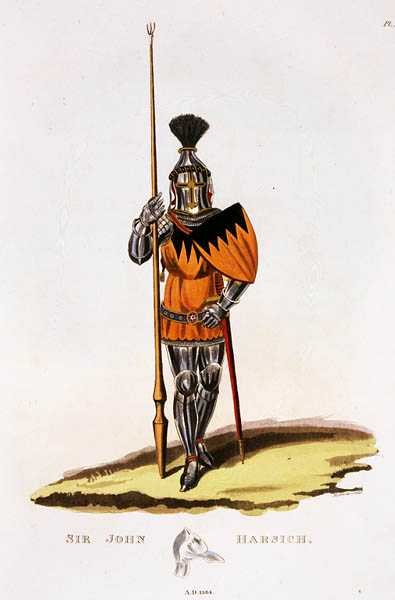 Sir John Harsich by English School
