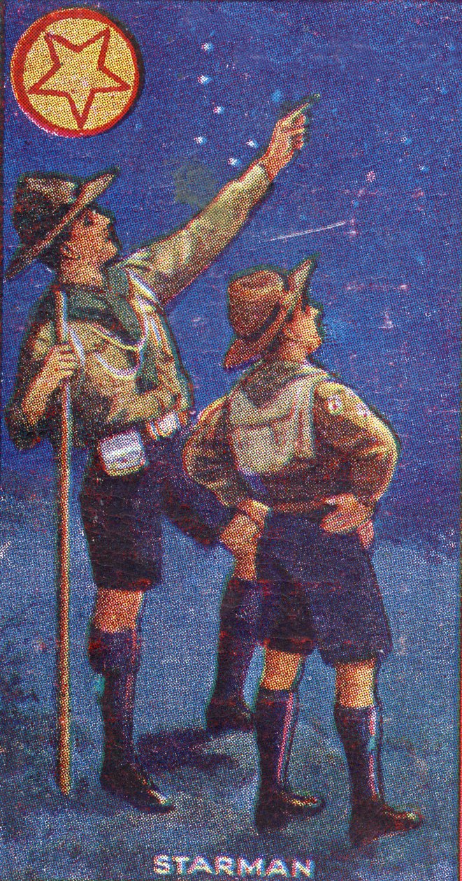 Yıldız Adam İzci Rozeti, 1923 by English School