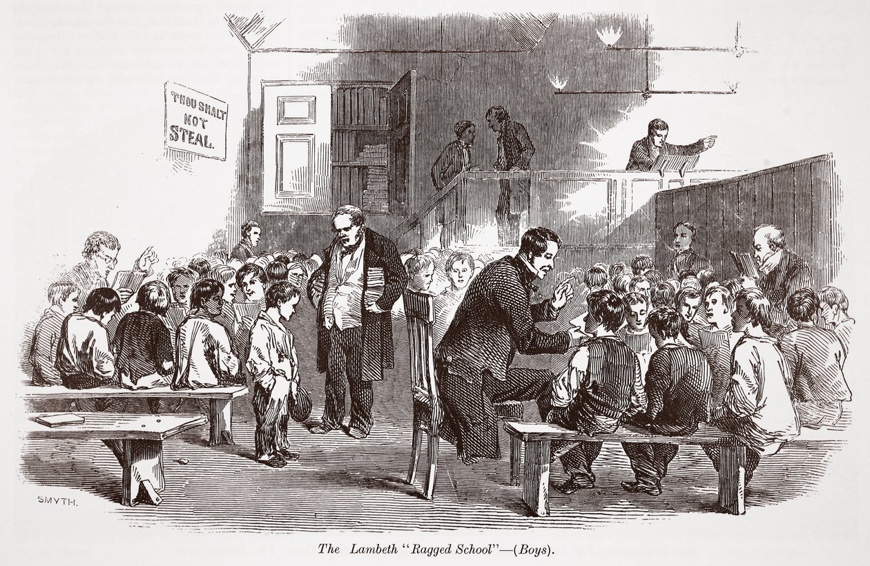 The Lambeth Ragged Okulu (erkekler) by English School