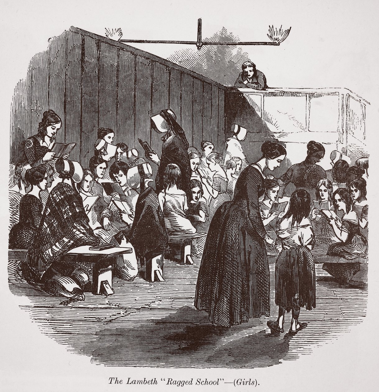 The Lambeth Ragged Okulu (kızlar) by English School