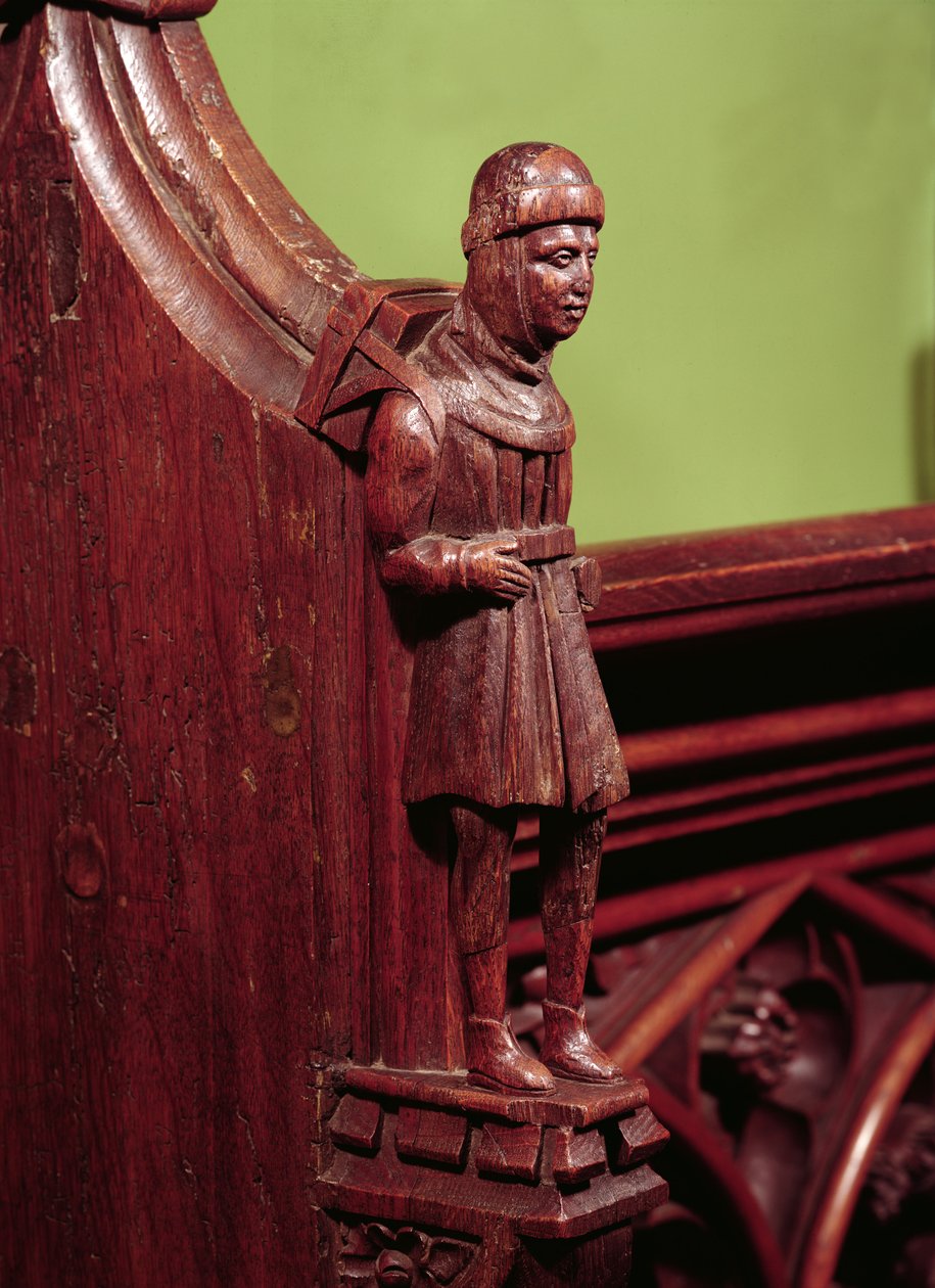 The Peddler of Swaffham, c.1462 (tahta) by English School