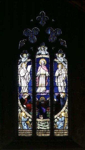 Başkalaşım, c.1866-9 (vitray) by English School