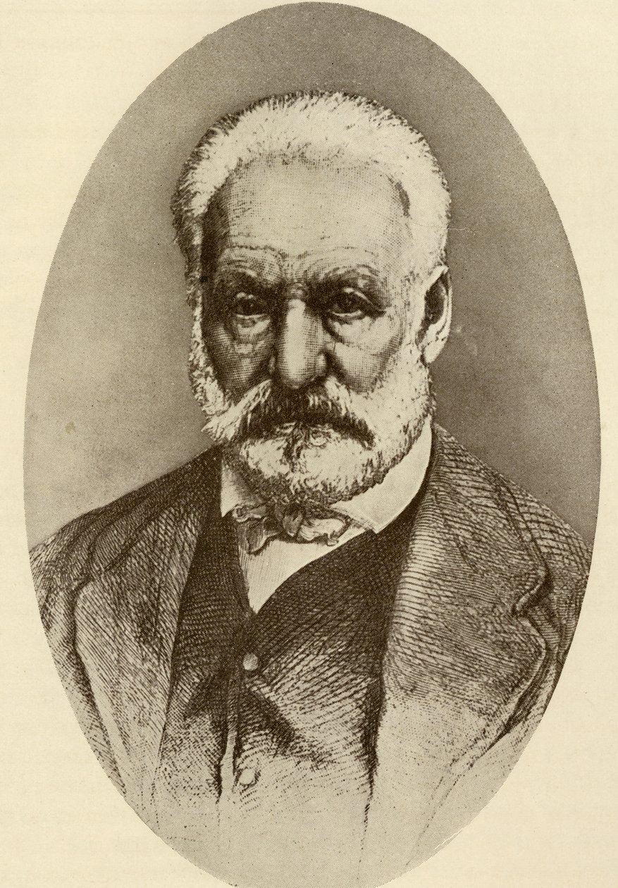 Victor Hugo (1802-1885) by English School