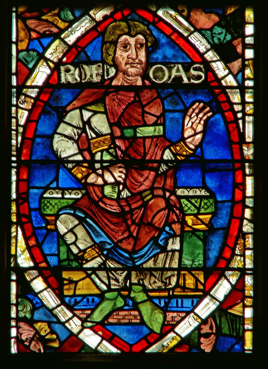 Bir soy kütüğünü gösteren pencere: Rehoboham by English School