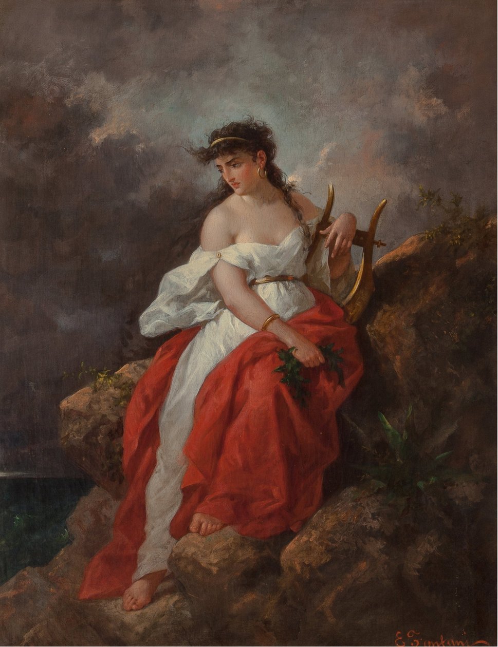 Muse Terpsichore. by Enrico Fanfani