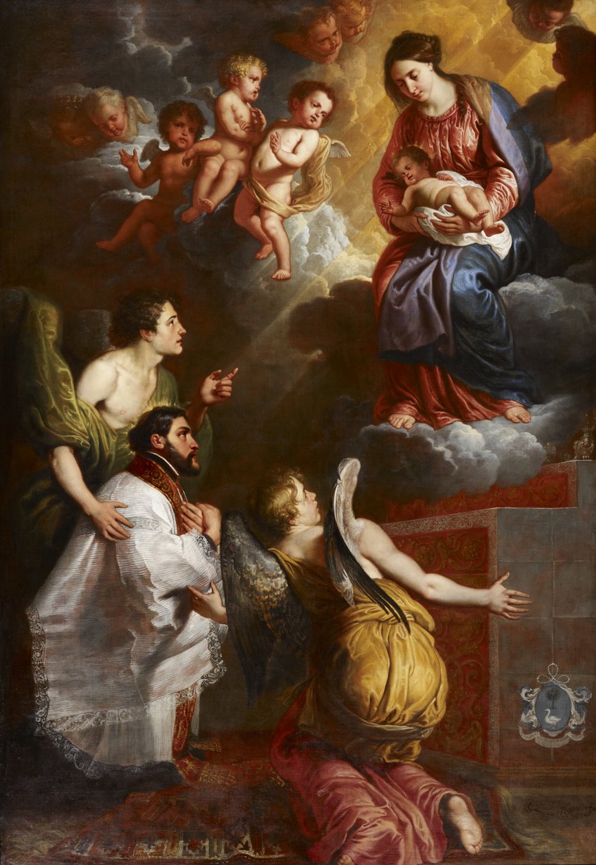Aziz Francis Xavier'in Vizyonu by Erasmus Quellinus