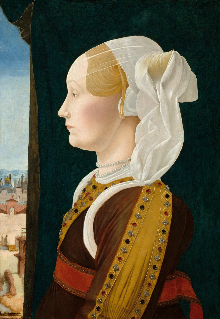 Cenevre Bentivoglio, c. 14741477. by Ercole de