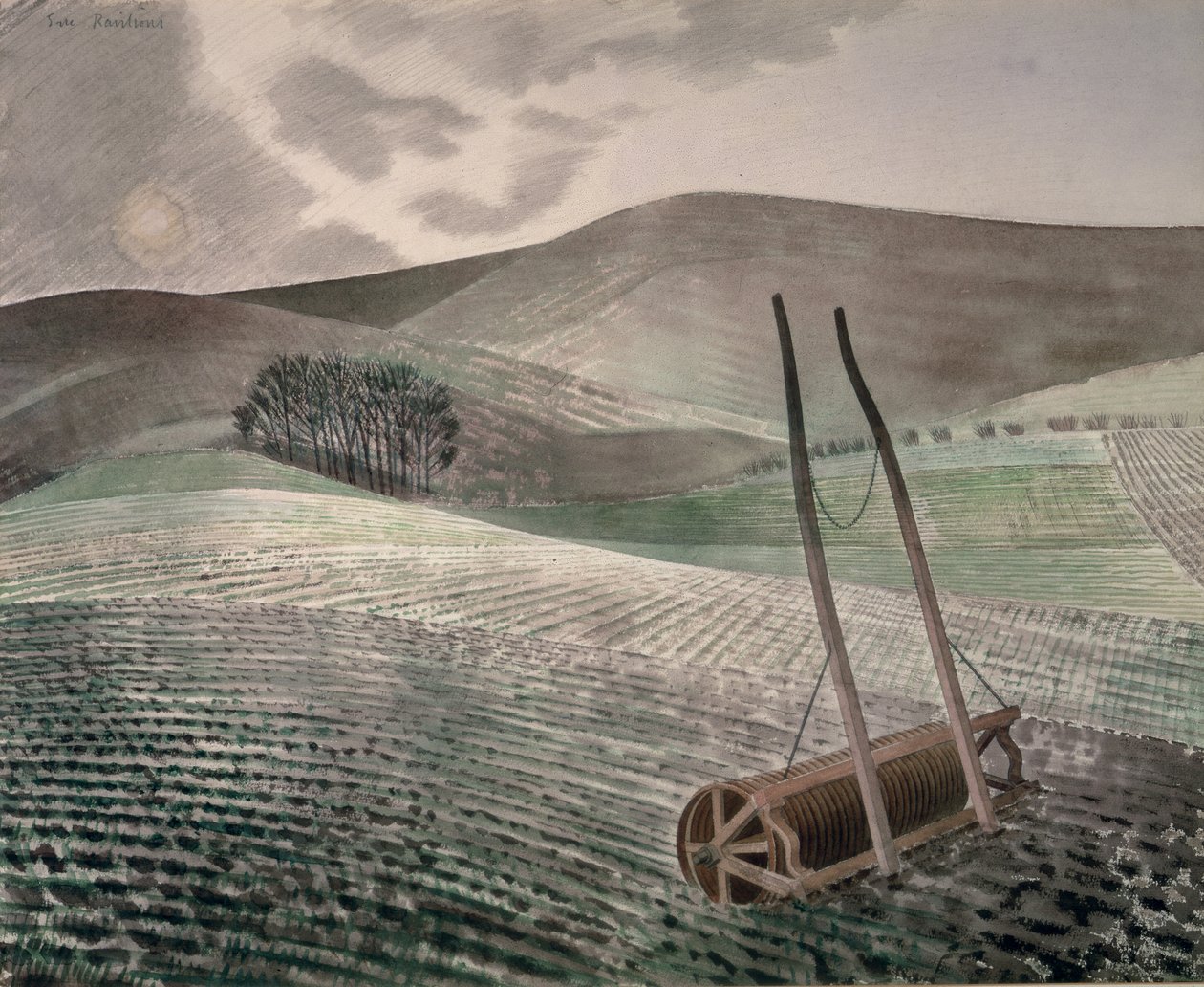 Kışın İnişler by Eric Ravilious