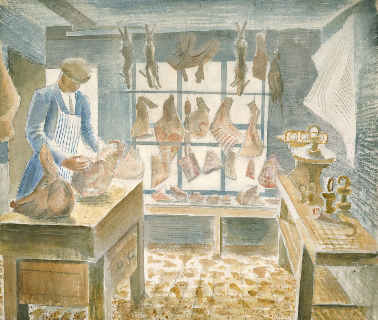 ಕಟುಕರ ಅಂಗಡಿ by Eric Ravilious