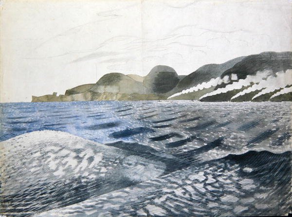 Scapa Akışı by Eric Ravilious