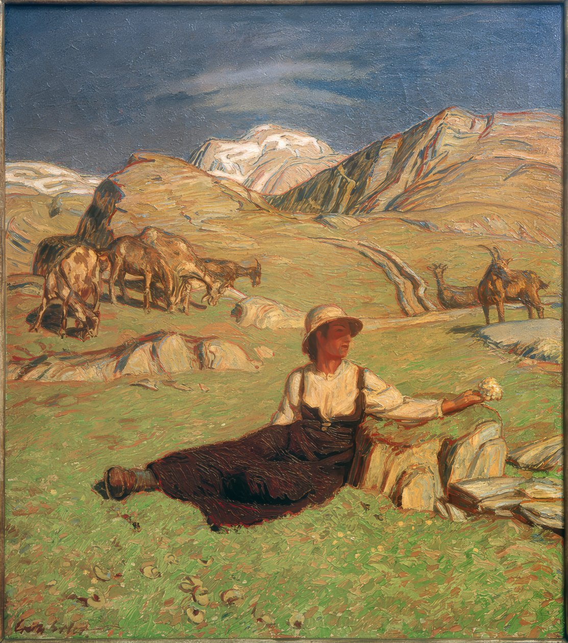 ilk yeşilde by Erich Erler Samaden