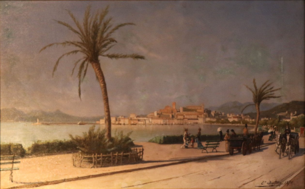 Croisette üzerinde yürümek by Ernest Buttura