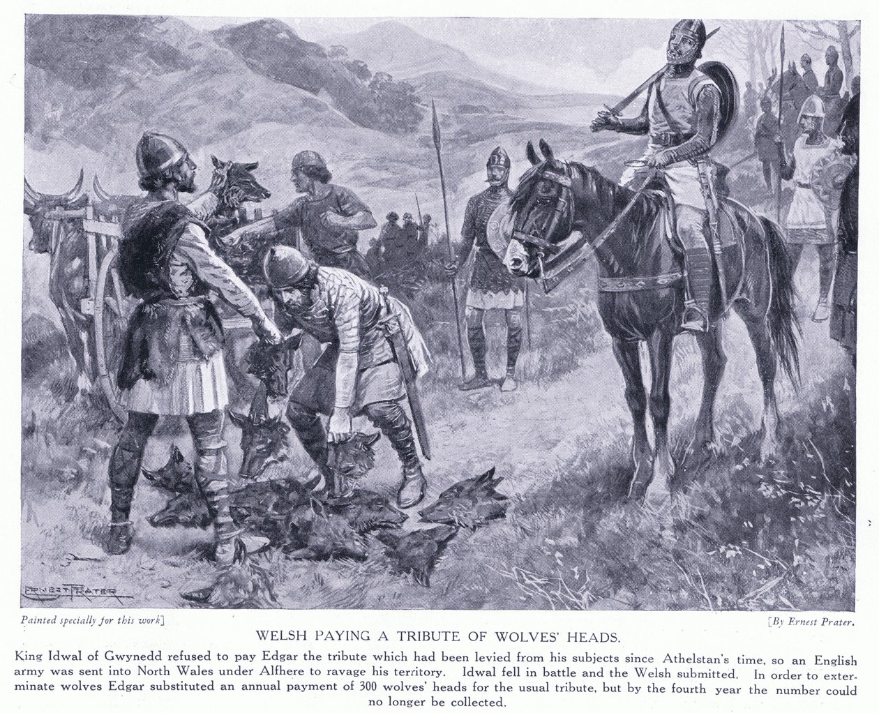 Kurt kafalarında haraç ödeyen Galli, 1920