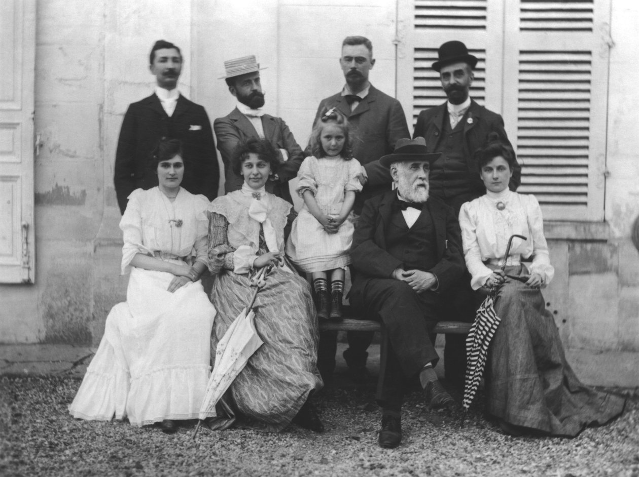 Soldan sağa, arkadan öne: Saint-Maurice, Lalo, Poujaud, Alexis Rouart (1869-1921), Ernest Rouart