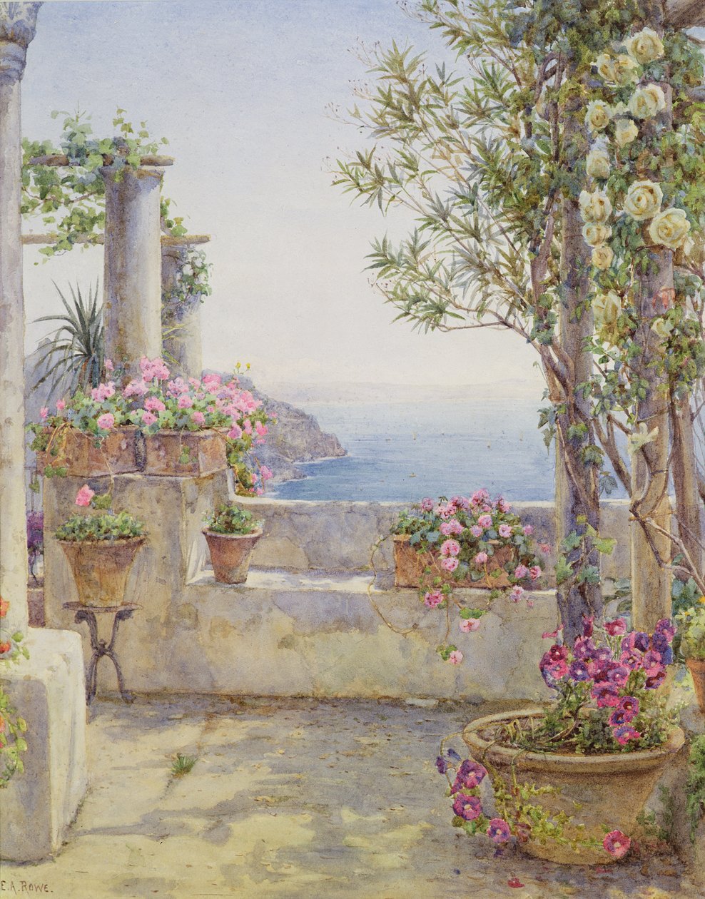 İtalyan Balkon by Ernest Arthur Rowe