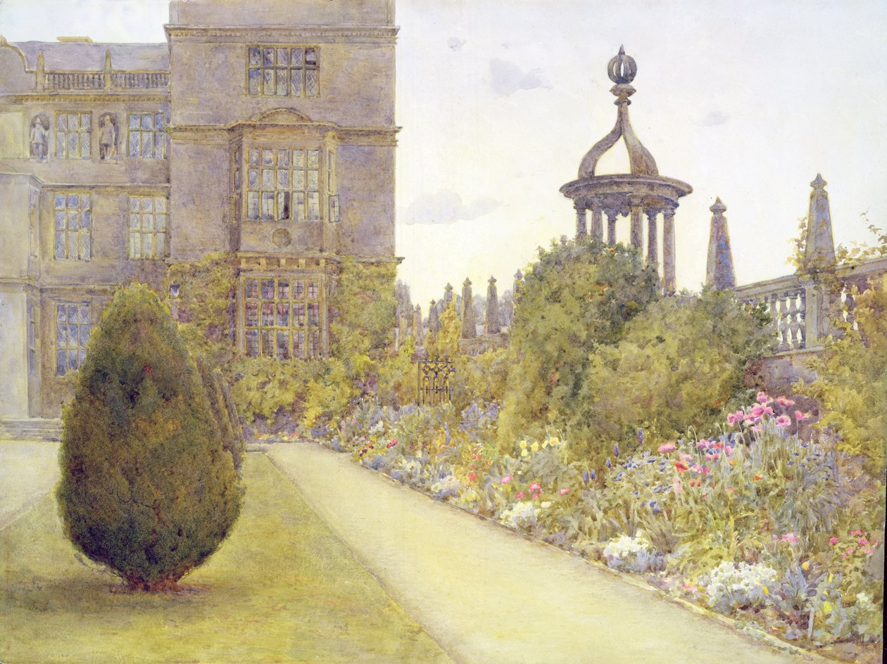 Doğu Mahkemesi, Montacute Evi, Somerset by Ernest Arthur Rowe