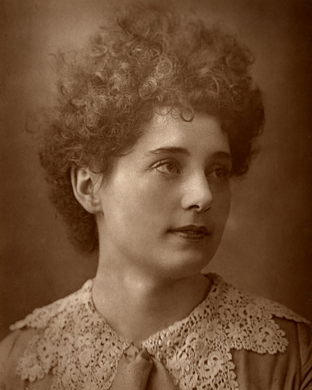 Blanche Horlock, İngiliz aktris, 1887 by Ernest Barraud