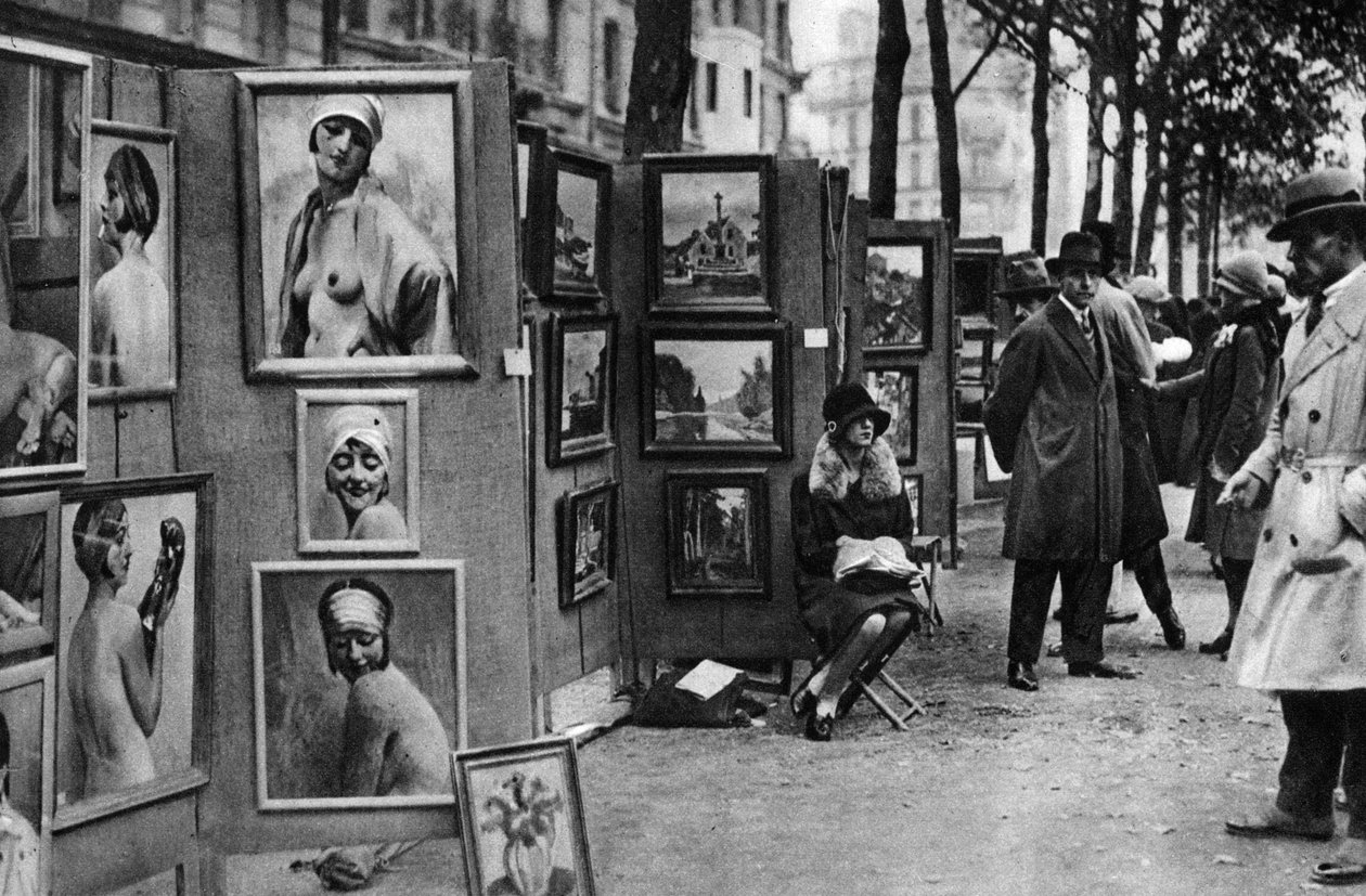 Satılık tablolar, Paris, 1931. by Ernest Flammarion