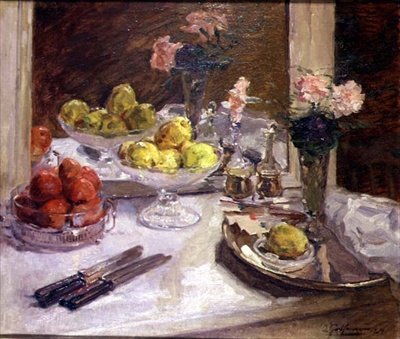 Natürmort by Ernest Godfrinon