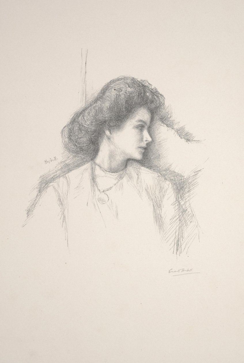 Celine (lito) by Ernest Haskell