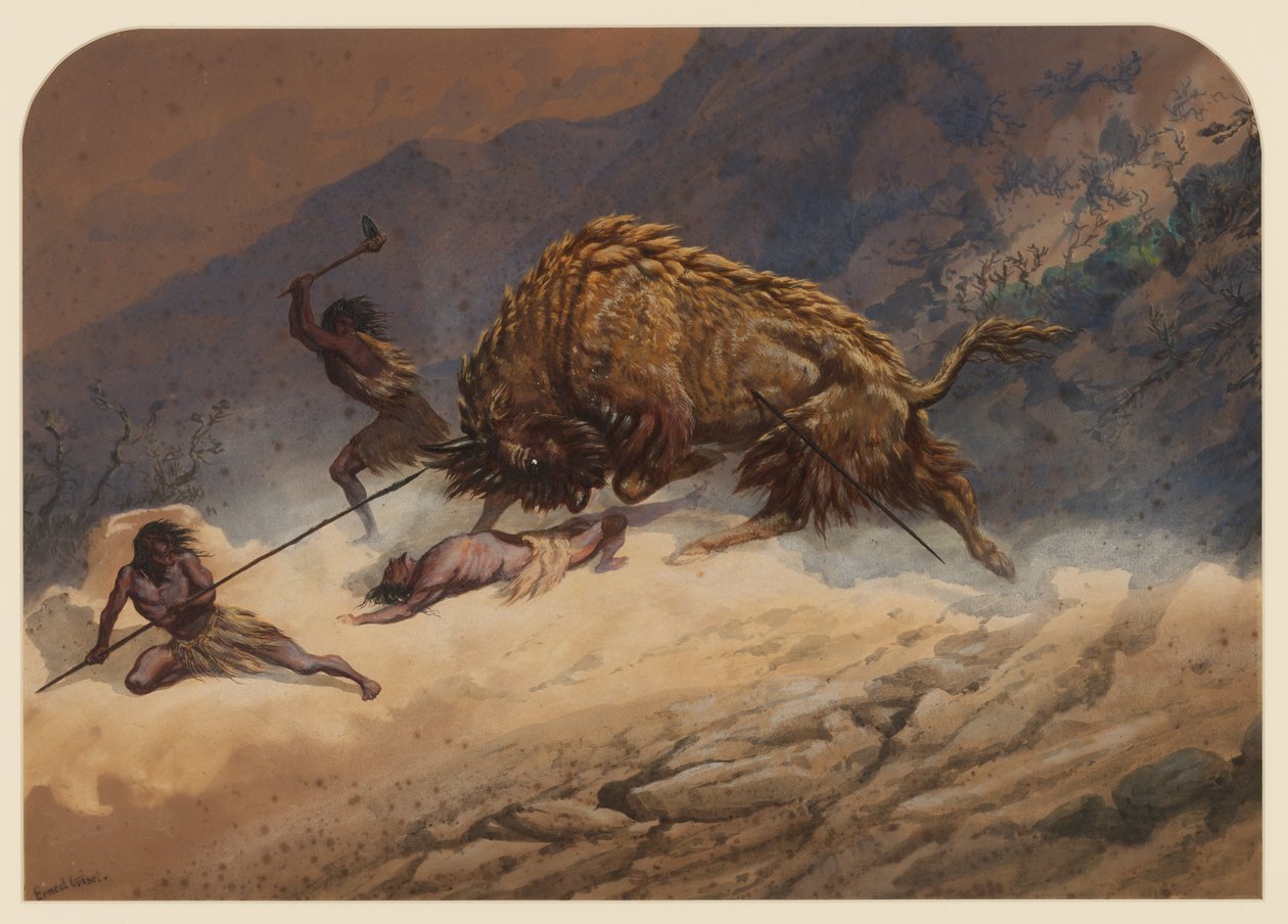 avcılık by Ernest Henry Griset
