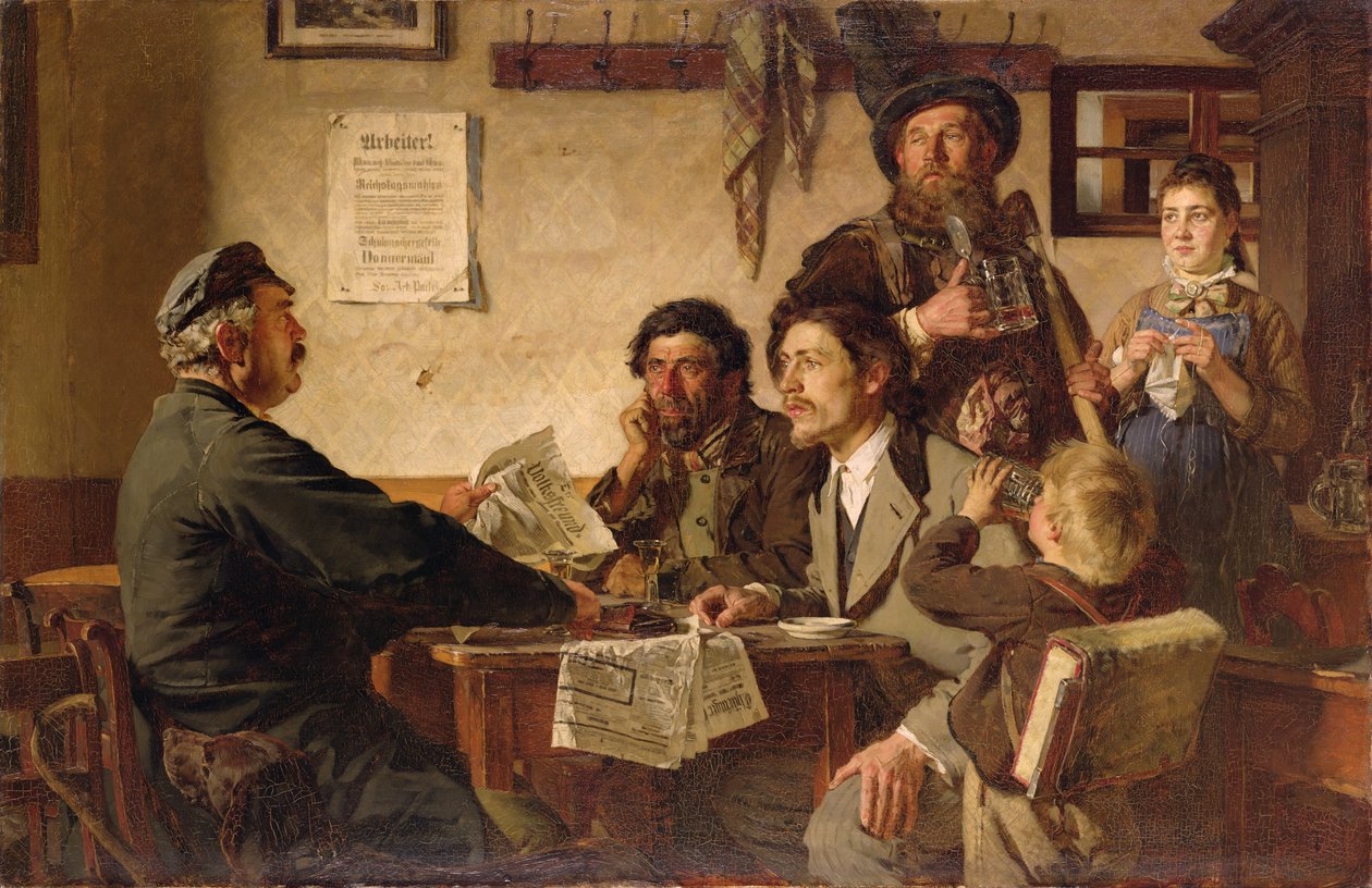 Taverna Sahnesi, 1877 by Ernest Henseler
