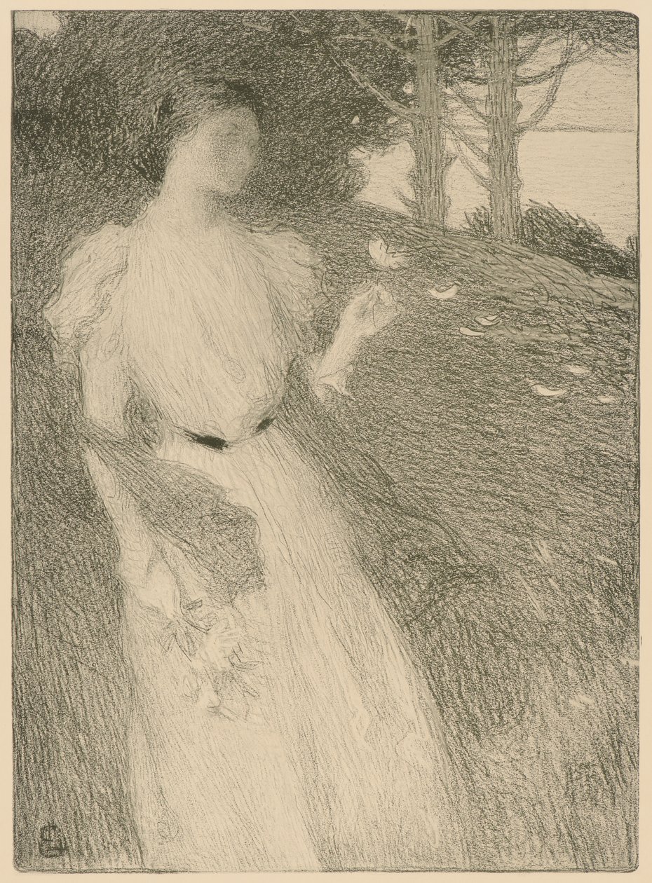 Ekim akşamı, c. 1898. by Ernest Laurent